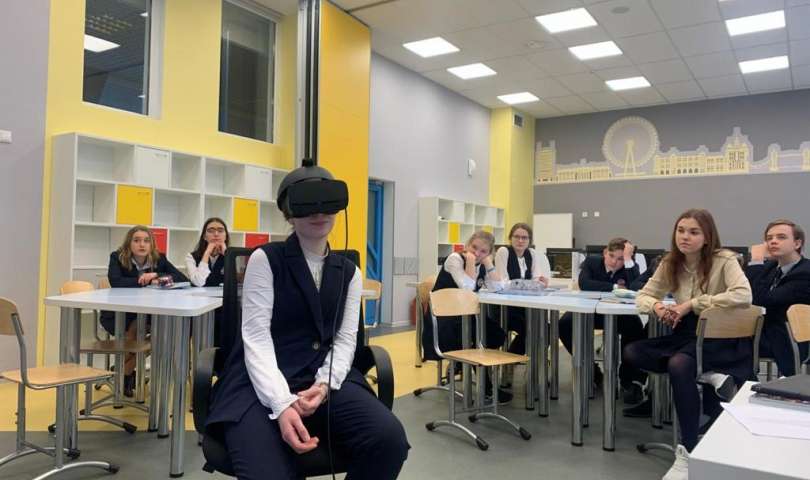 Урок с применением VR-шлема